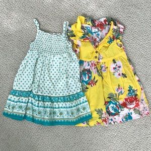 Old Navy Summer Dress Bundle Floral 12-18 Months